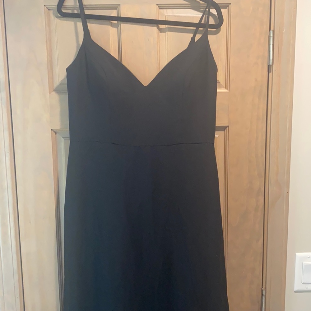 Hayley Paige Black bridal dress size 14
